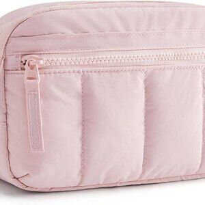 Smart Design Pink Crossbody Fanny Pack - Lightweight, Water-Repellent Waist Bag
